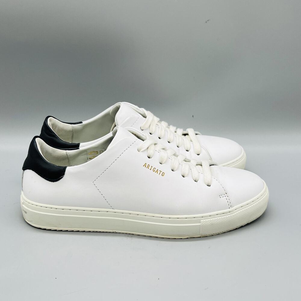Axel Arigato Shoes Womens 7.5 White Leather Low Top Sneakers Comfort Casual